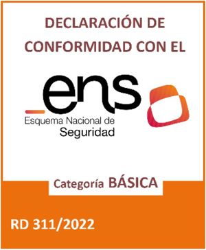 Declaración de conformidad